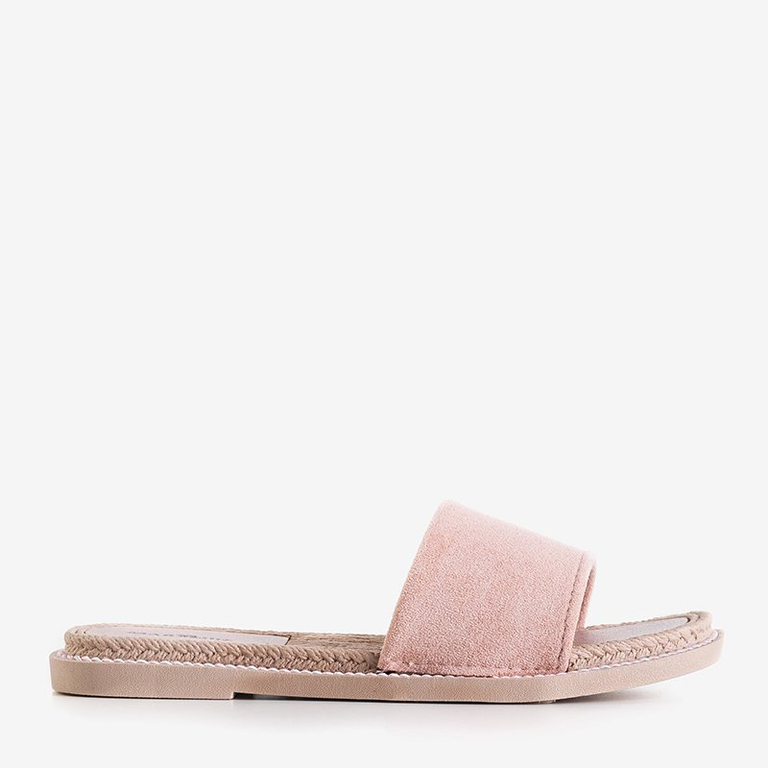 Pink Vicoria women's flip-flops - Footwear