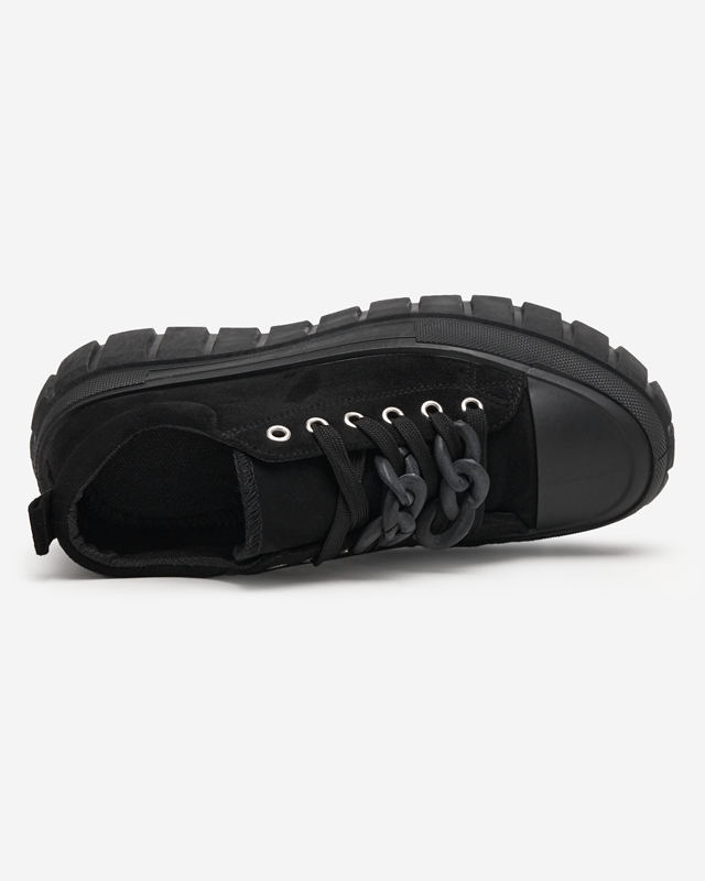 OUTLET Black high women's sneakers Mishta - Footwear