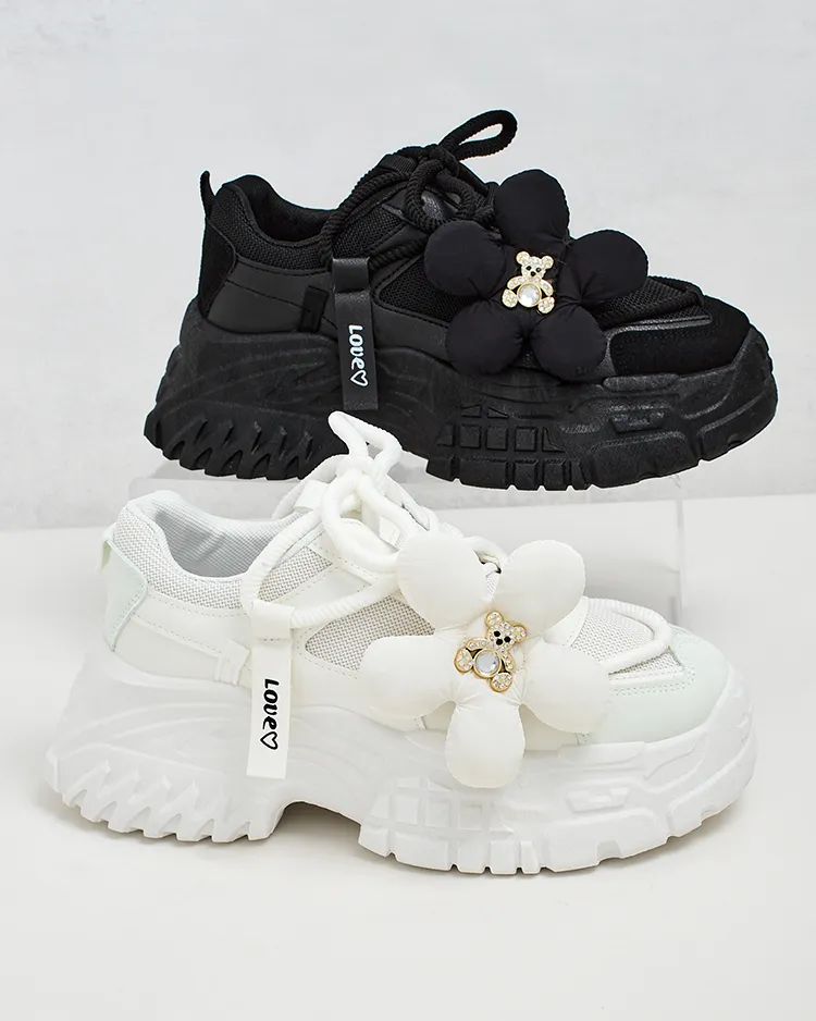 Royalfashion Women's platform sneakers Bereya