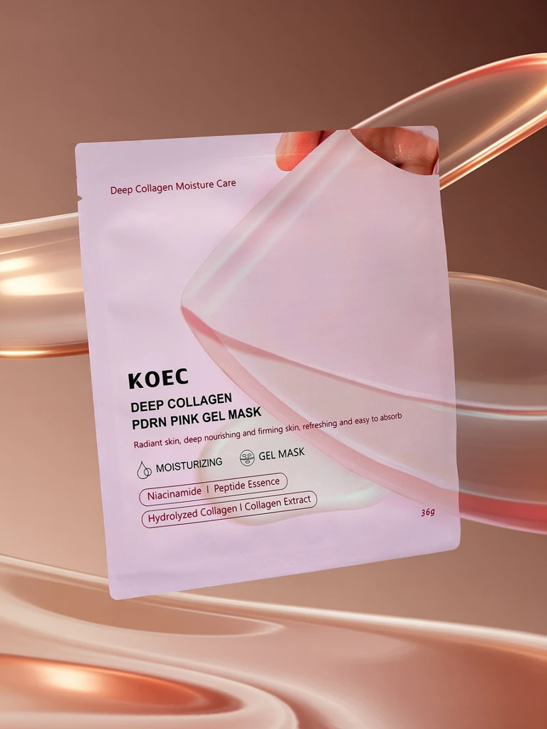 KOES Collagen Facial Sheet Mask - Deep Hydration and Firming