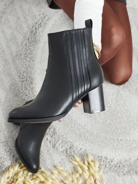 Women's Nerelle Eco-Leather Heeled Ankle Boots