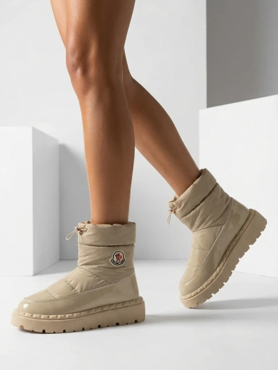 Royalfashion Sieviešu slips-on sniega zābaki gaiši brūnā krāsā Ireda