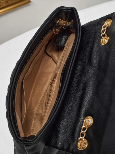 Small Quilted Frost Ember Eco-Leather Handbag