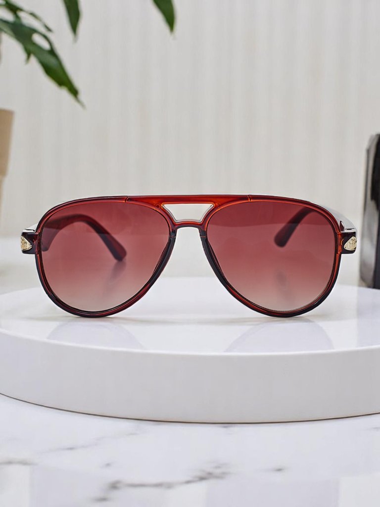 Royalfashion Saulesbrilles ar dekoratīviem sānu elementiem Shadow Aviator