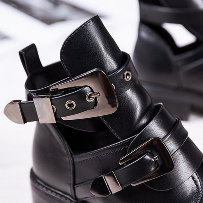 Black flat heels Loca - Shoes 1