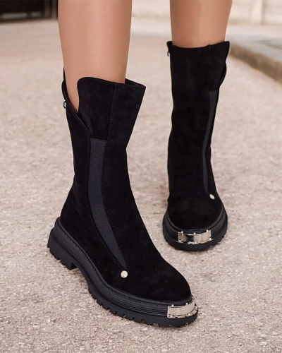 Royalfashion Women's eco suede boots Homni