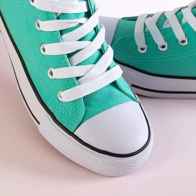 Высокие женские кроссовки OUTLET Mint Skarllet - Обувь