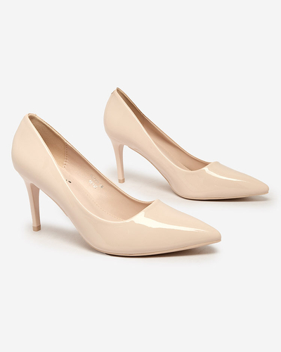 Royalfashion Women's lacquered pumps on a stiletto heel Emeriers