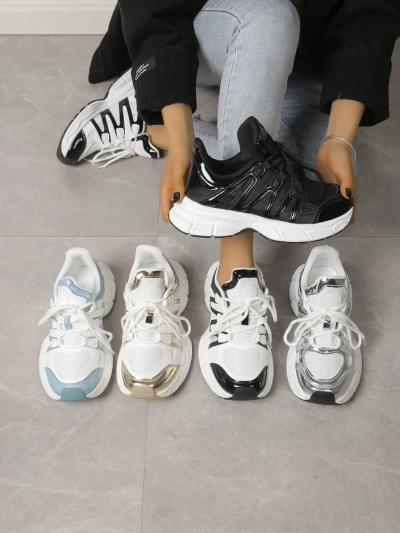 Royalfashion Sieviešu sporta apavi uz biezākas zoles Loness