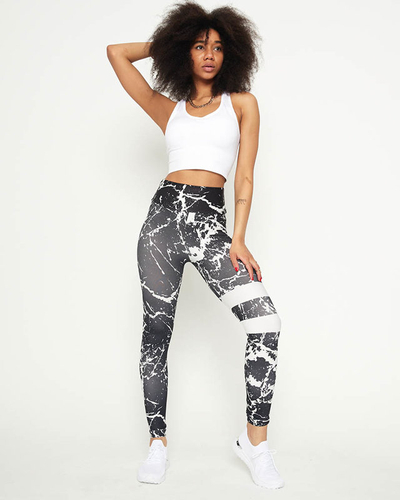 Women's patterned leggings - Clothing