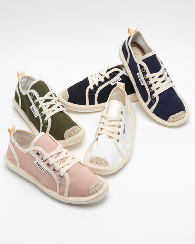 Mokida navy blue women's sneakers - Footwear