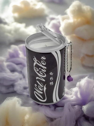 Aurelia Nero Can Case black keychain 100g Italian style