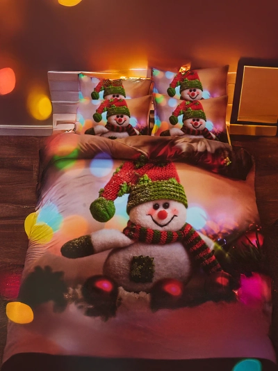 Royalfashion Christmas Bedding Set 160x200 3-PIECE