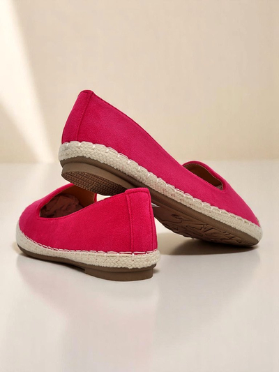 Royal Fashion Women's Espadrilles in Eco-Suede, Bombei style