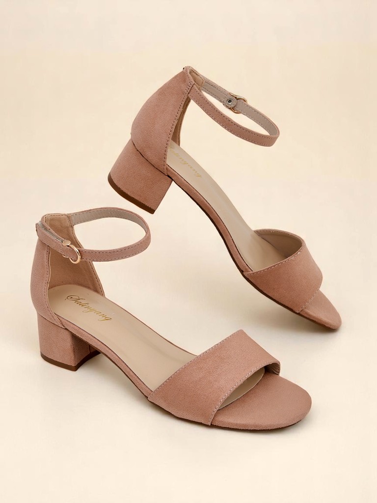 Royalfashion Women's Low Heel Sandals SoftHeels