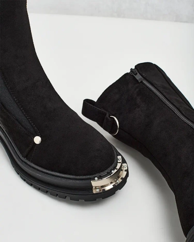 Royalfashion Women's eco suede boots Homni