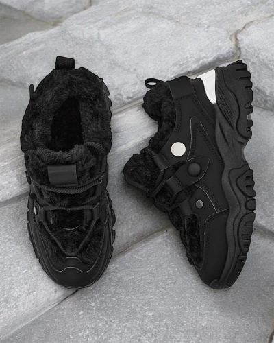 Royalfashion Sieviešu siltinātas sporta apavi Poriomo