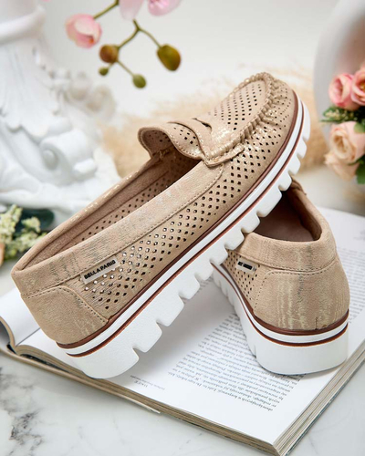 Royalfashion Ажурные женские мокасины Leteller