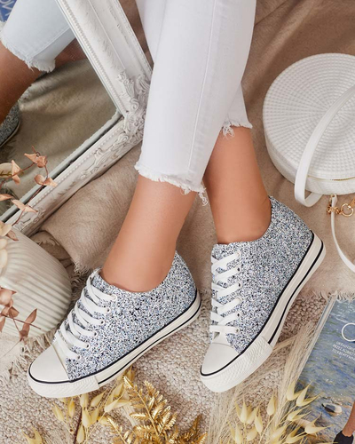 Royalfashion Women's Finia sneakers on covered heel