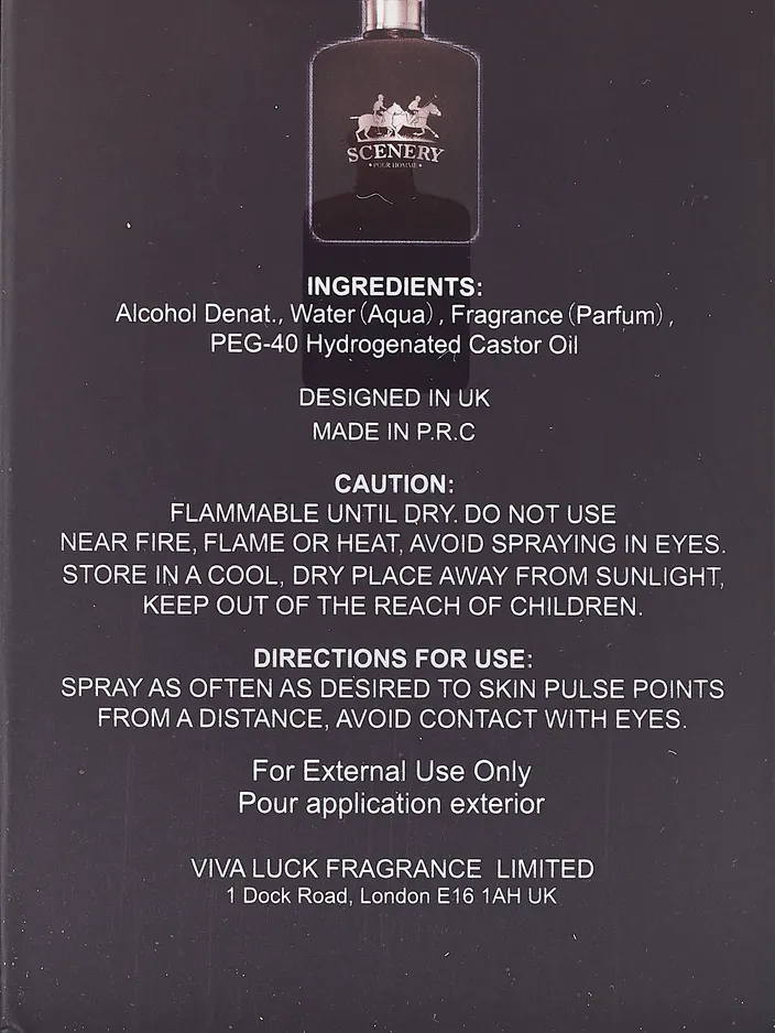 VV Love Scenery For Man Men’s Eau de Toilette 100ml