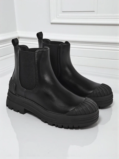 Amber Veil Platform Boots