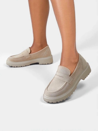 Royalfashion Women's eco suede moccasins Dunes