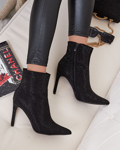 Royalfashion Женские сапоги на шпильке Lekirisa Zirconia