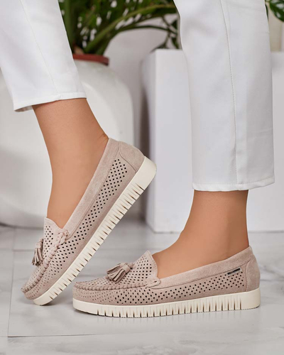 Royalfashion Sieviešu ažūra mokasīni Molaffa