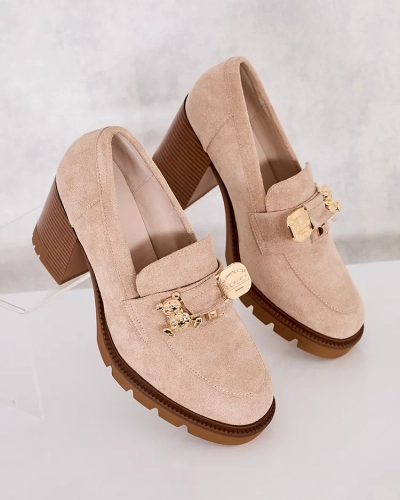 Royalfashion Sieviešu augstpapēžu mokasīni Nezii