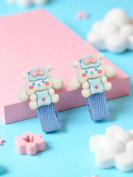 Cute children's hair clips with an animal