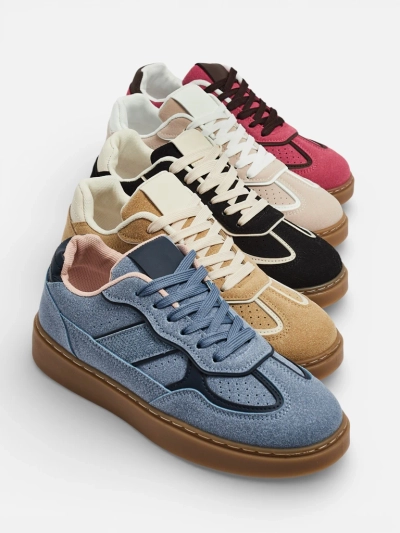 Sneakersy Damskie Luna Beżowe Ekologiczne Casualowe na Wiosnę