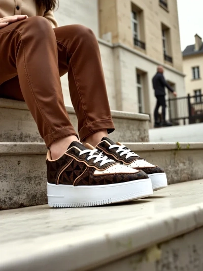 Royalfashion Sieviešu sporta apavi ar Ozofio printu