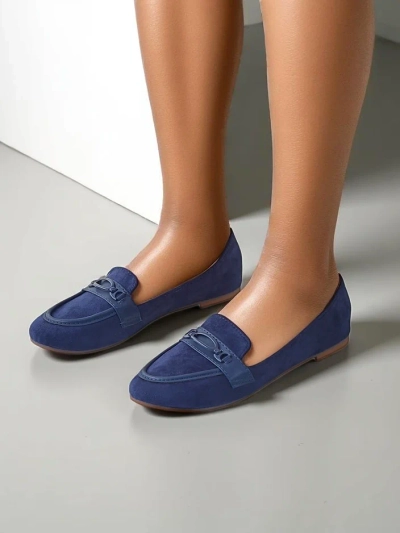 Royalfashion Женские экозамшевые мокасины Zammei