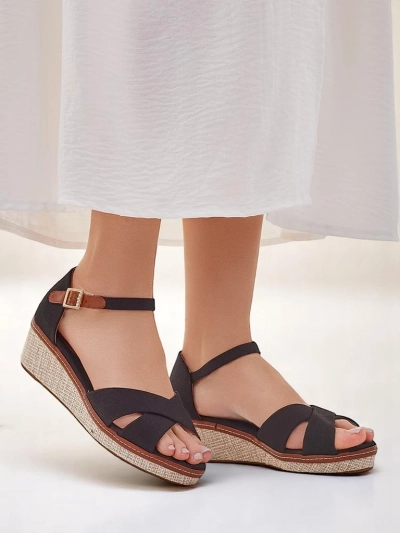 Royalfashion Women's Open Toe Wedge Sandals Terrific