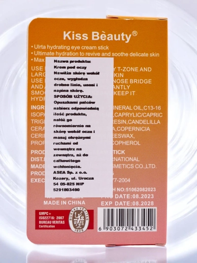 Антивозрастной, увлажняющий и регенерирующий стик-крем для кожи вокруг глаз с розой