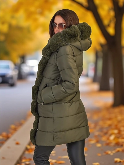 Женская куртка Royalfashion съёмными рукавами