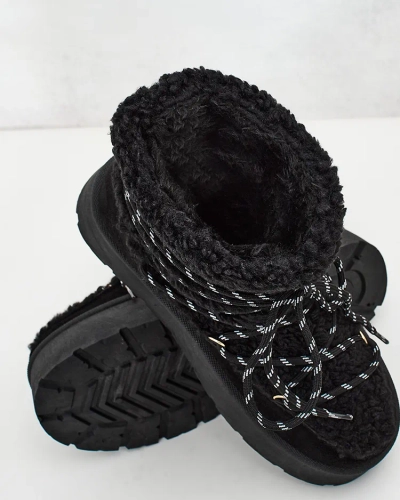 Royalfashion Sieviešu sniega zābaki ar mežģīnēm Evonie