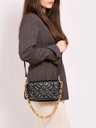 Royalfashion Women's quilted handbag in small size