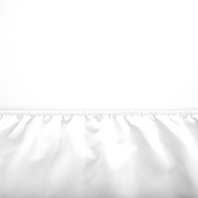 Cotton white sheet with an elastic band 140x200 - Sheets