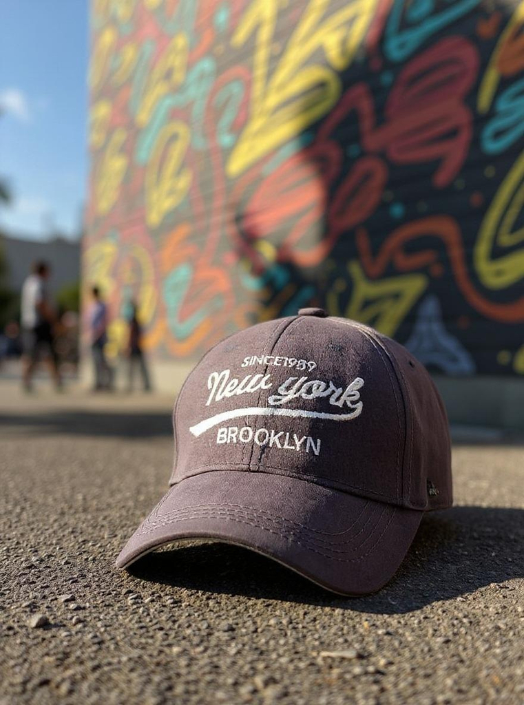 Royalfashion cepure ar nagu New York Brooklyn Unisex