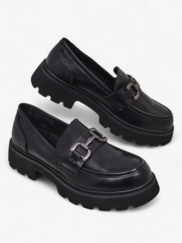 Royalfashion Women’s loafers on a thicker sole Rouetta