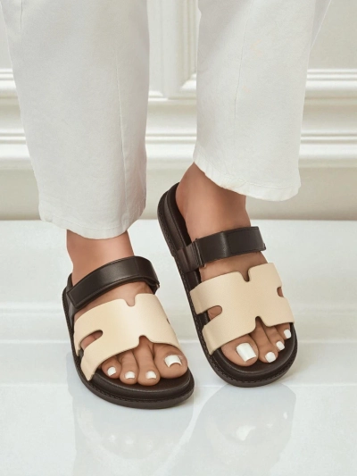 Royalfashion Sieviešu ekoādas sandales FlexiComfi