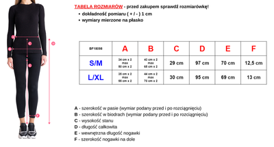 Melni sieviešu treggingi ar sudraba punktiem - Apģērbs