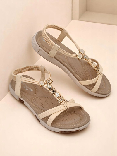 Royalfashion Women's sandals with adornments Veve