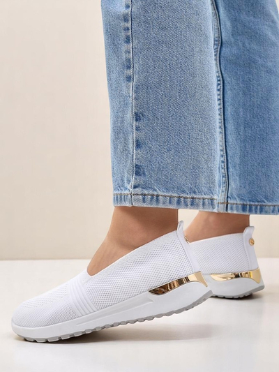 Royalfashion sieviešu auduma slip-on apavi Perfeti