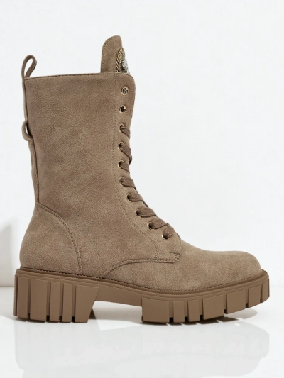 Royalfashion Women's High Suboo Worker Boots