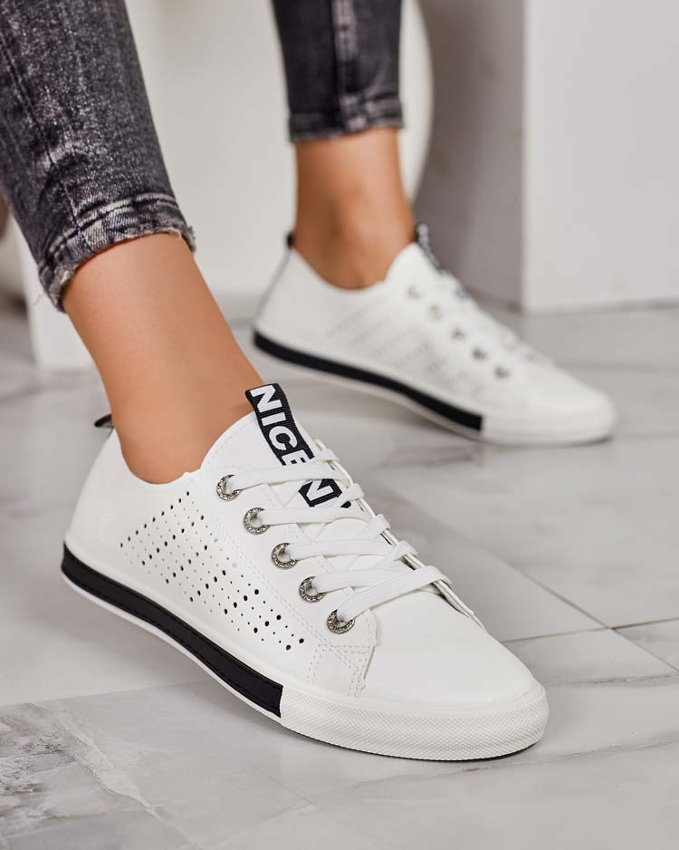 Royalfashion Women's Furatt Openwork Sneakers