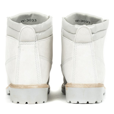 Szare trapery damskie Sytta - Obuwie