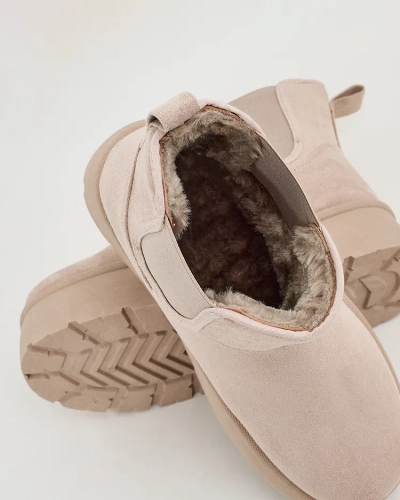 Royalfashion Sieviešu īsie zābaki Nomas a'la sniega zābaki