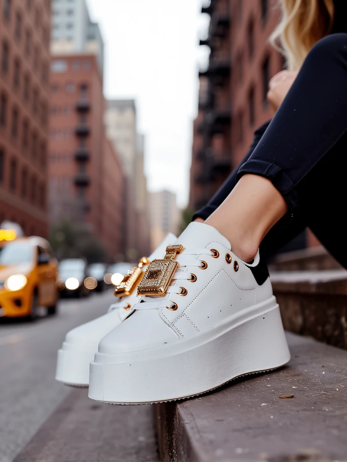 Royalfashion Женские спортивные кроссовки на платформе Oviger